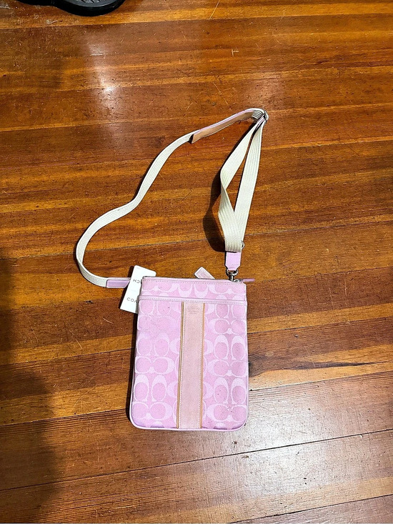 Coach Handbags - Coach Signature Mini Skinny and Pink Mini Bag